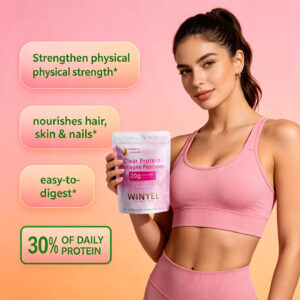 Clear Protein Collagen Peptides Raspberry Lemonade 20g