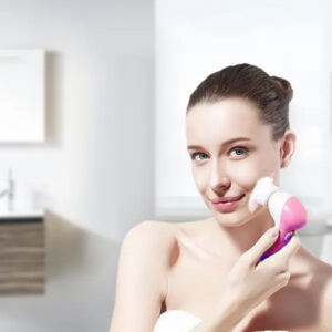 Deep Cleaning Facial Brush - 5 Heads for Radiant Skin
