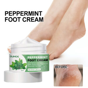 Peppermint Foot Cream - Heal Cracked Heels & Moisturize