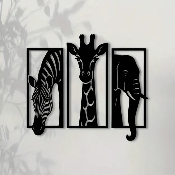 0566245c a451 473b 84ad 321478fedc1a.webp Wild Animal Canvas Set - Transform Your Space