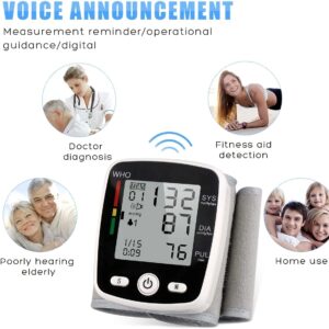 Easy Home Blood Pressure Monitor with Voice Guide