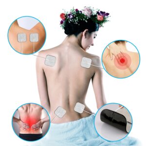Muscle Relief Electrode Pads - 4 Pack Reusable