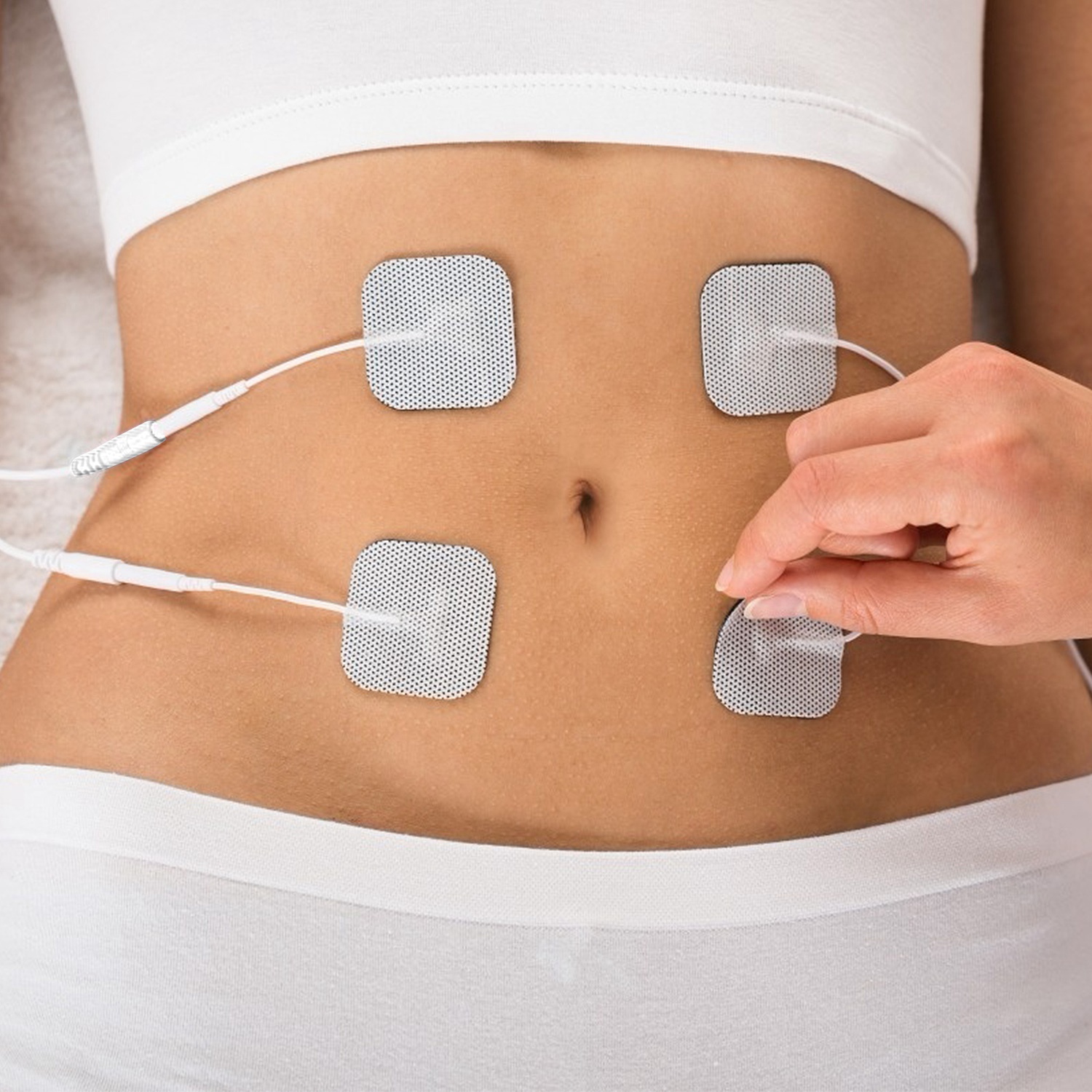 9281ca01 86a4 40f2 86da 1fc8e3cb5531.jpg Muscle Relief Electrode Pads - 4 Pack Reusable