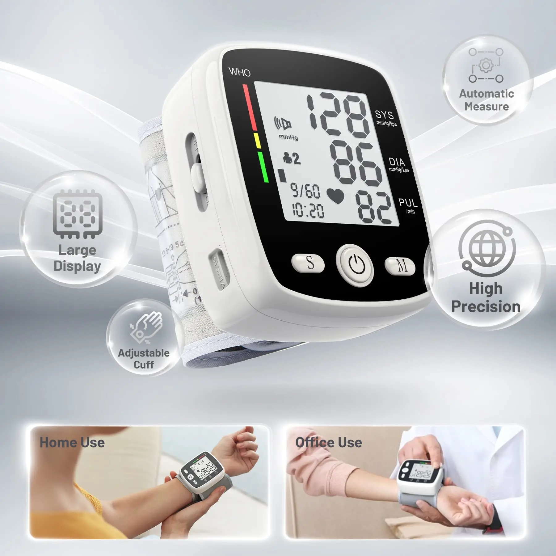 bfb88c37 40db 4de1 80eb 716d752a3433.jpg Easy Home Blood Pressure Monitor with Voice Guide