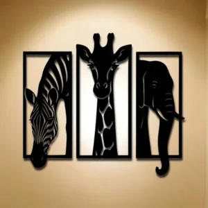 Wild Animal Canvas Set - Transform Your Space