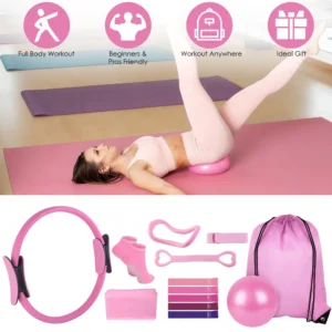 Core Strength 14-Piece Pilates & Yoga Essentials Kit