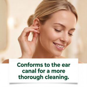 Gentle Ear Cleaners for Safe Wax Removal, 4 Pack